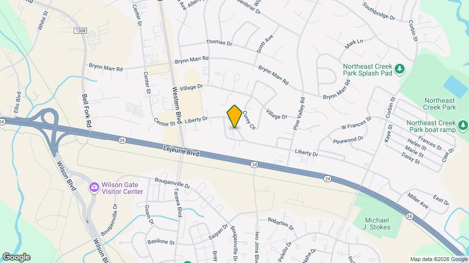 104 Ravenwood Dr Map and Location Details