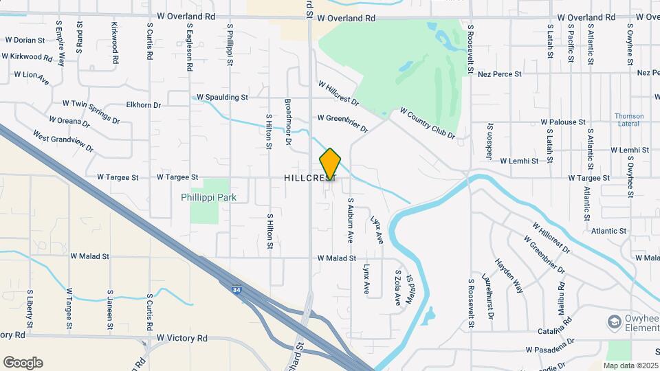 2237 S Salmon Ln Map and Location Details