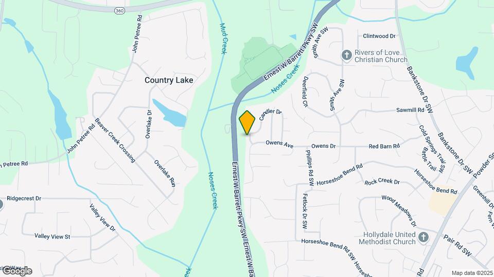 2825 Candler Run Map and Location Details