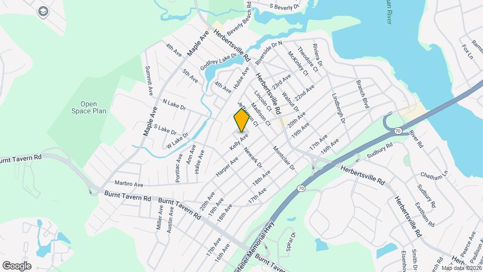 343 Kelly Ave Map and Location Details