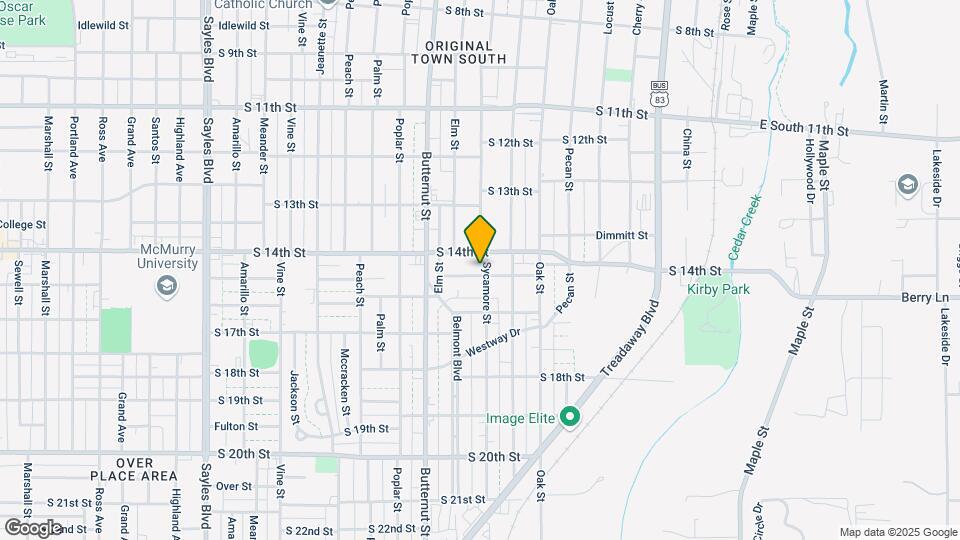 1110 S 15th St Map and Location Details