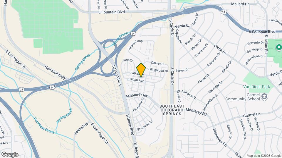 2320 Gilpin Ave Map and Location Details