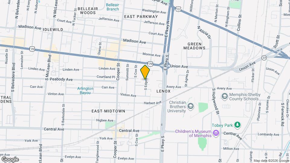 519 S Edgewood St Map and Location Details