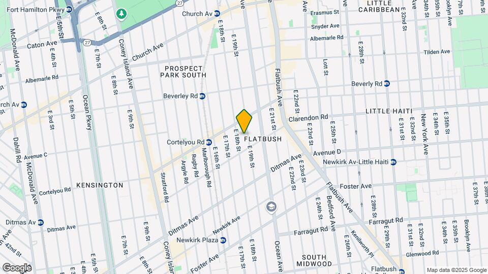 350 East 19th Street Mapa y Detalles de la Ubicación