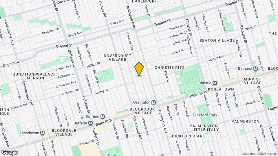 404 Concord Ave Map and Location Details