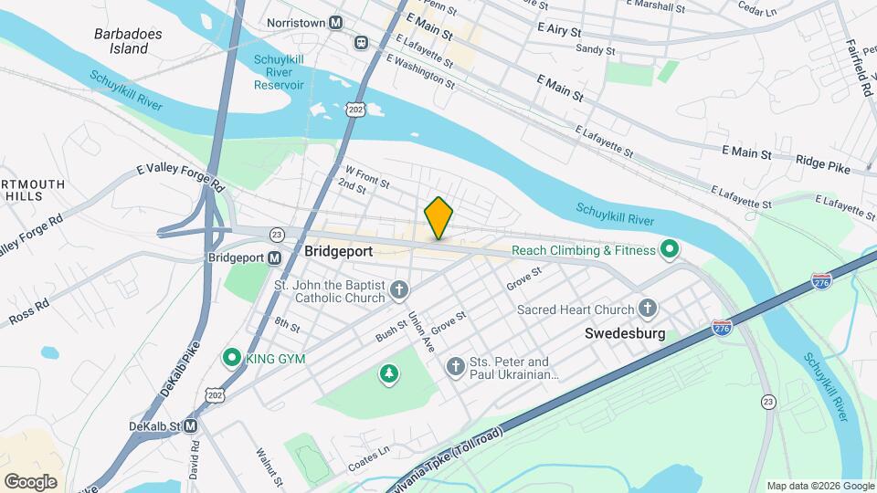 41 E Front St Map and Location Details