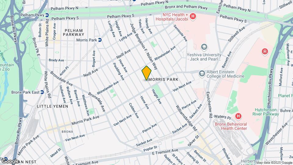 1817 Haight Ave, Unit 1 Mapa y Detalles de la Ubicación