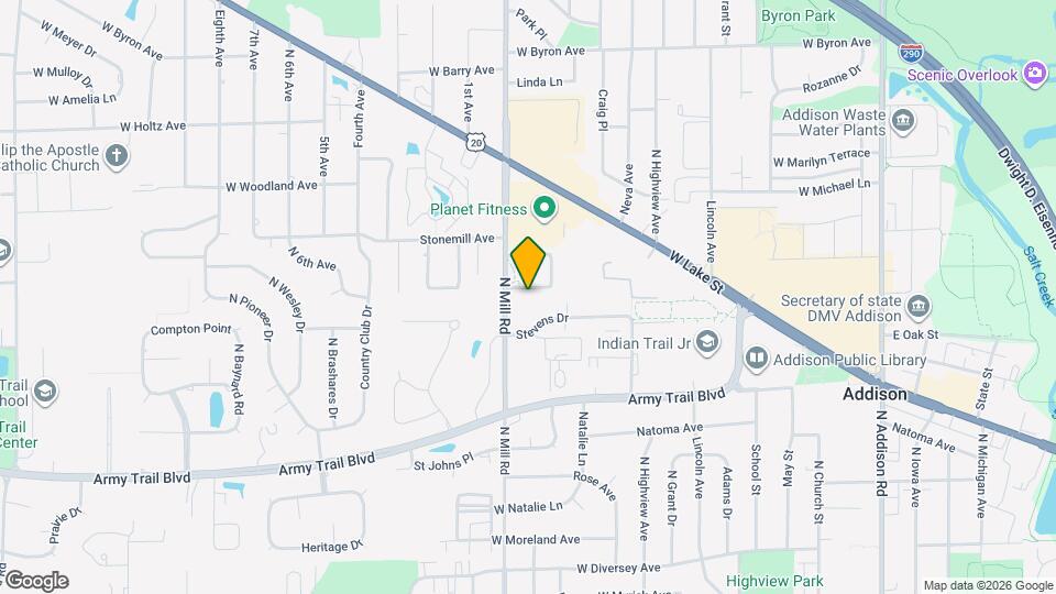 533 Green Oaks Ct S Map and Location Details