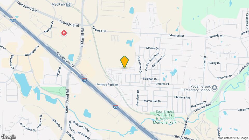 4816 Claudia Dr Map and Location Details