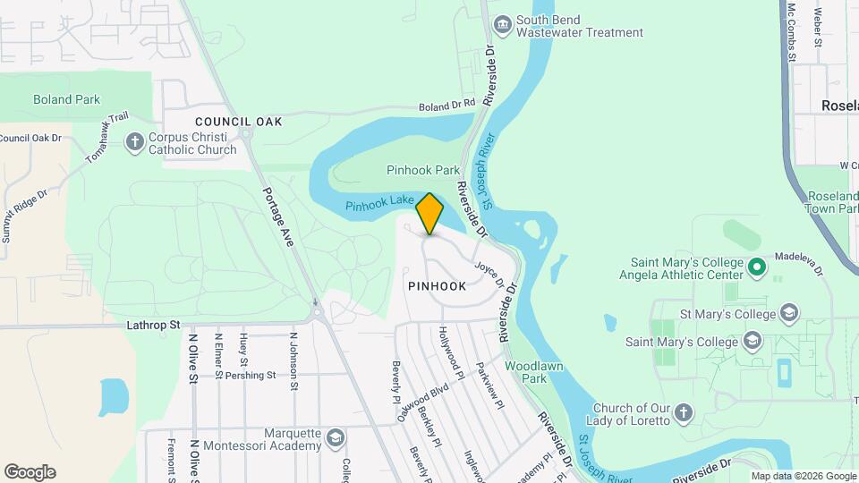 1424 Joyce Dr Map and Location Details