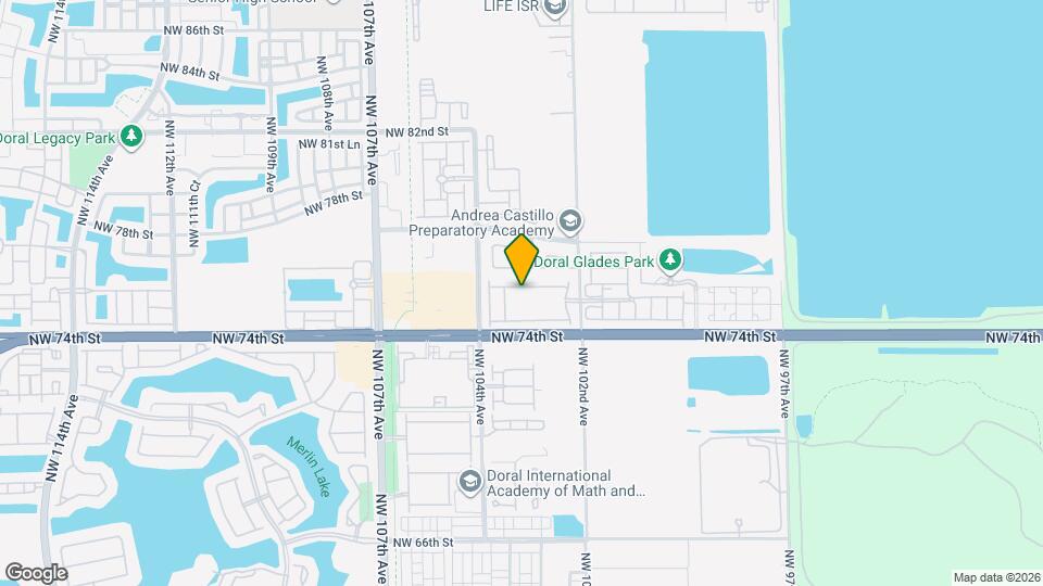 10286 NW 75th Ter Map and Location Details