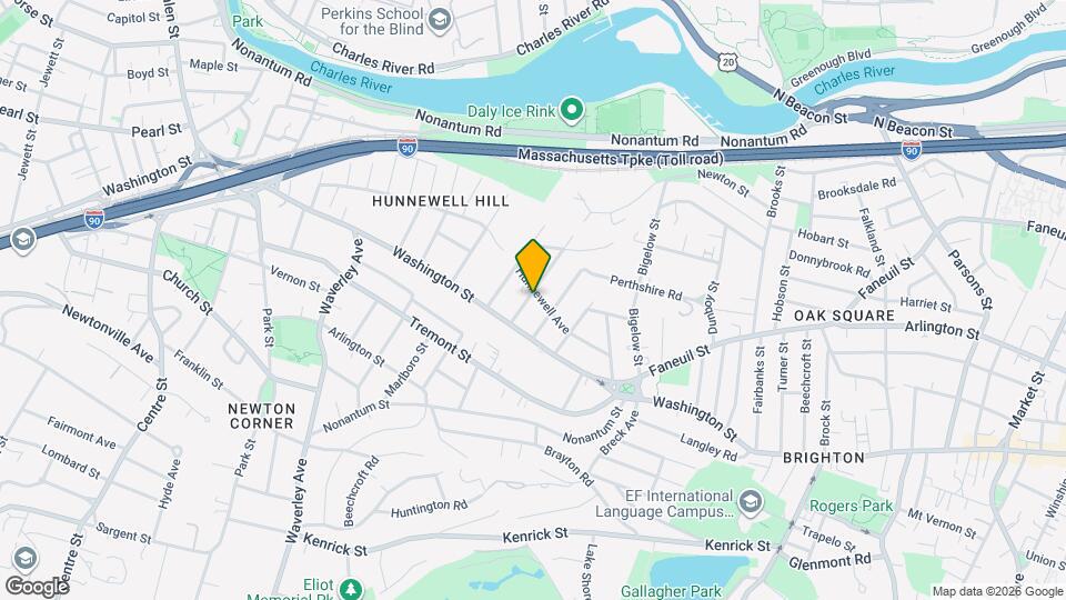 66 Hunnewell Ave Mapa y Detalles de la Ubicación