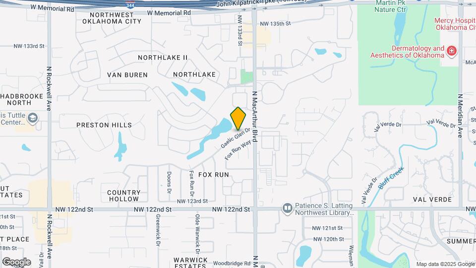 6003 Gaelic Glen Dr Map and Location Details