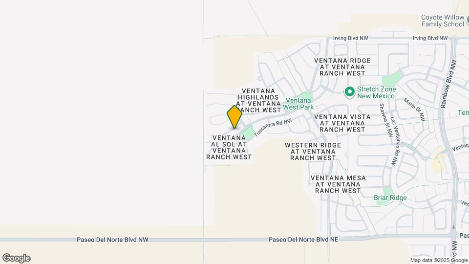 8116 Long Mesa Pl NW Map and Location Details