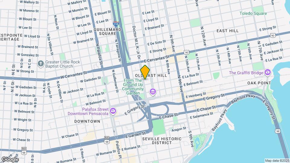 508 N Alcaniz St Map and Location Details