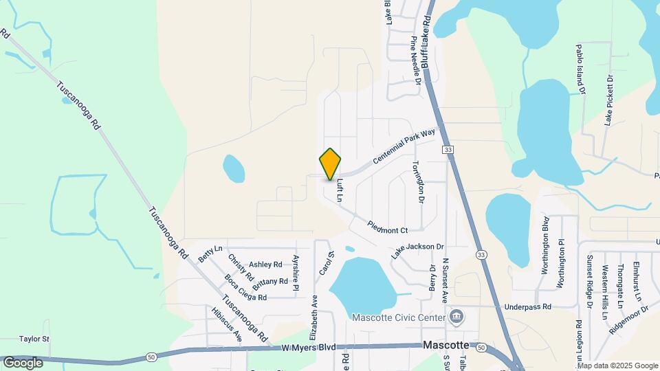 1975 Piedmont Ct Map and Location Details