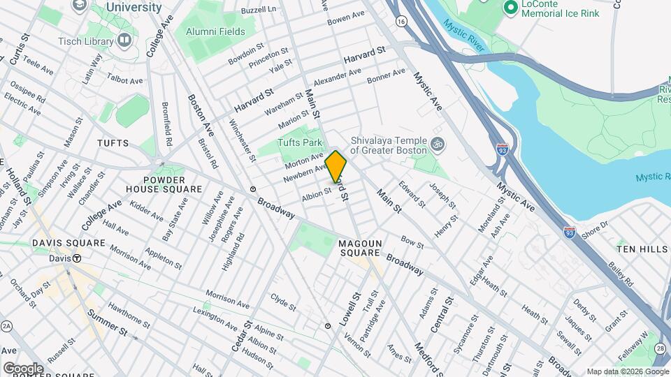 26 Albion St Map and Location Details