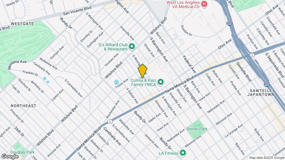 11873 Rochester Ave Map and Location Details