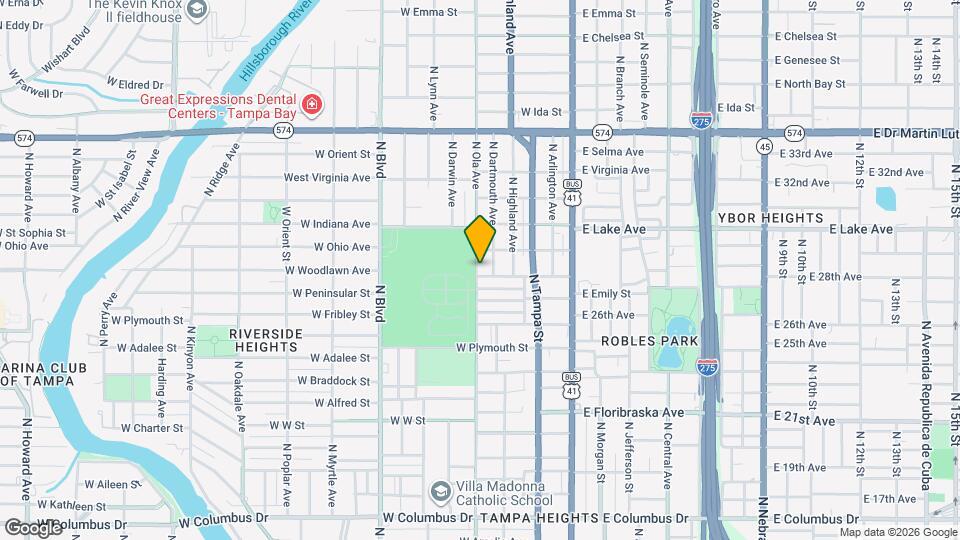 307 W Woodlawn Ave Map and Location Details