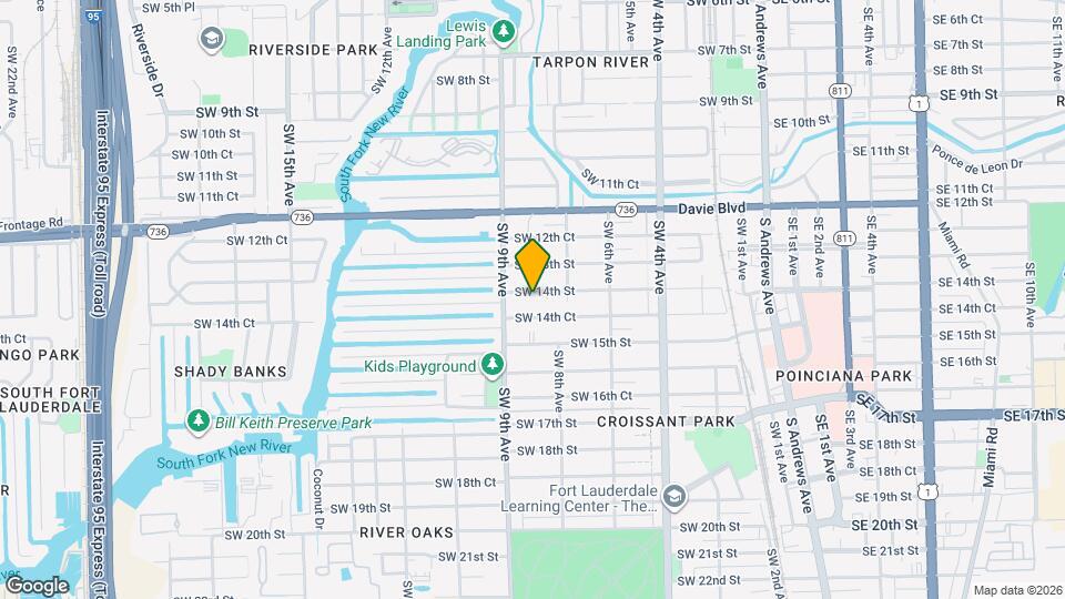 830 SW 14th St Map and Location Details