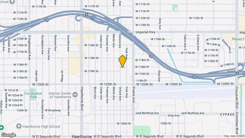 11886 Oxford Ave Map and Location Details