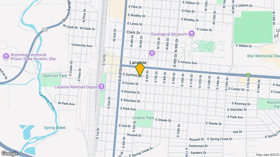 407 S 5th St Map and Location Details