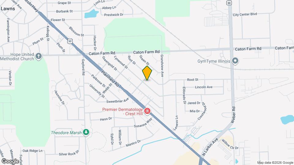 2140 Lynwood St Map and Location Details