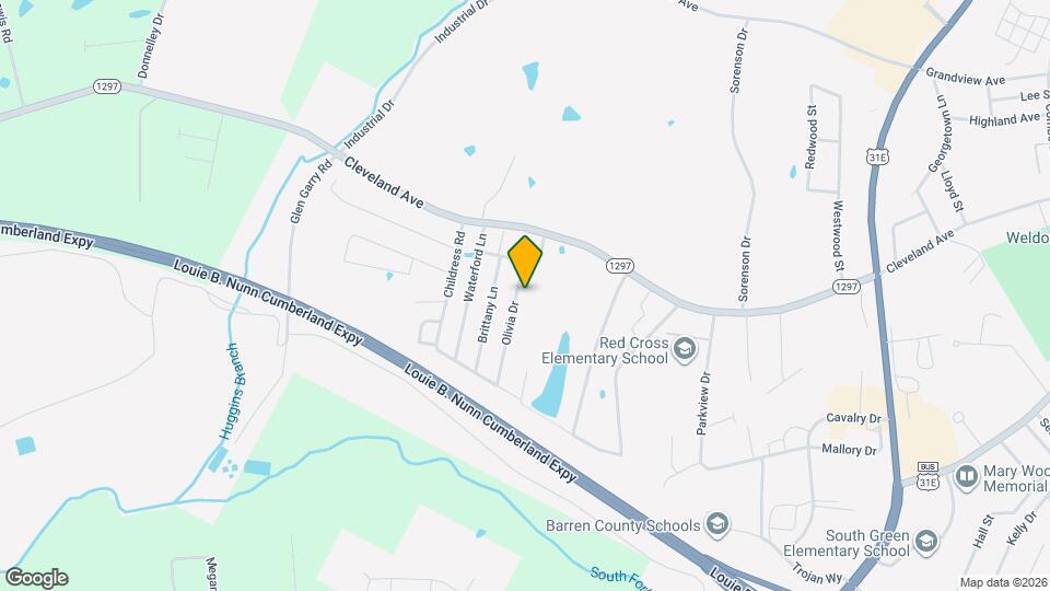 104 Olivia Dr Map and Location Details