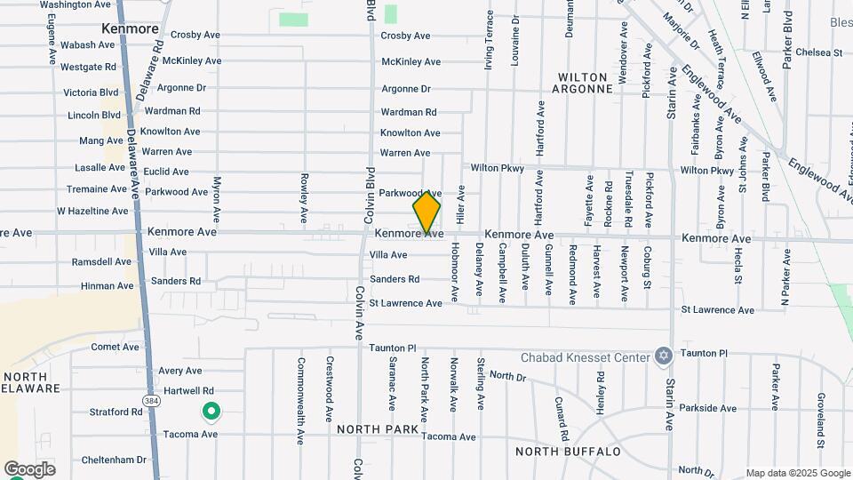 Kenmore Avenue Apartments Mapa y Detalles de la Ubicación