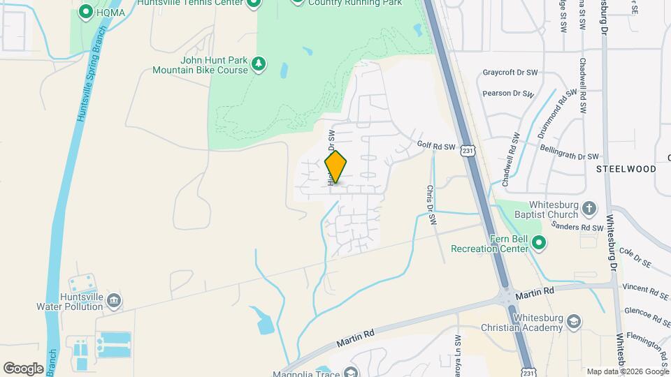 4031 Hunters Ridge Dr SW Map and Location Details