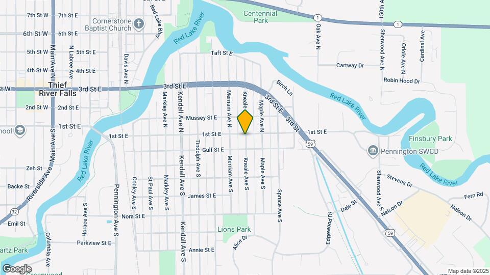 103 Kneale Ave S Map and Location Details
