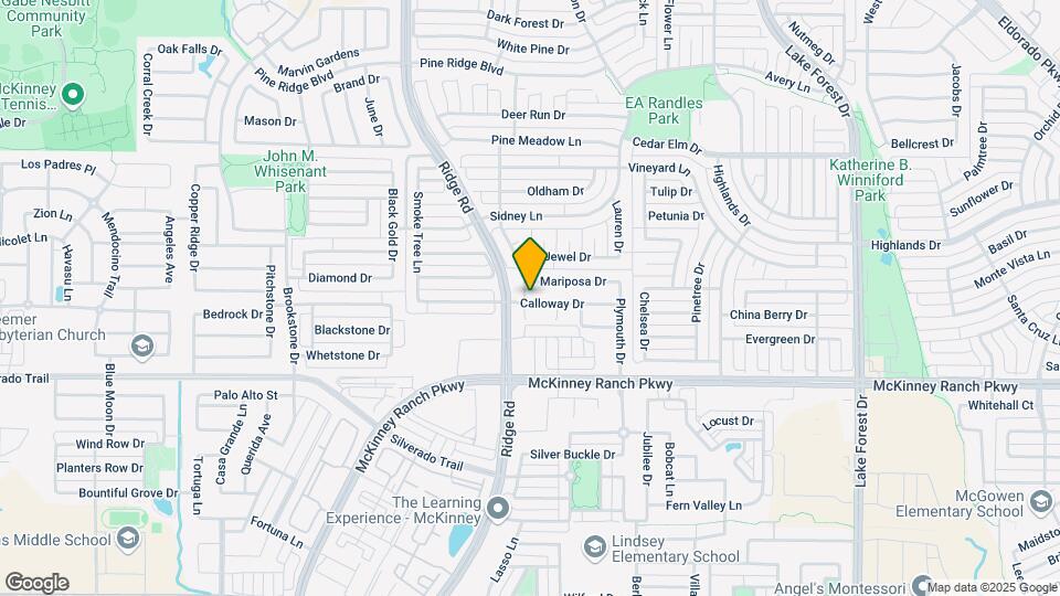 6008 Calloway Dr Map and Location Details