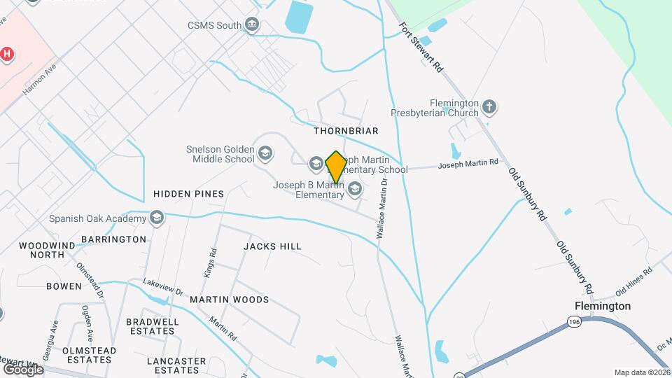 41 Thornbriar Dr Map and Location Details