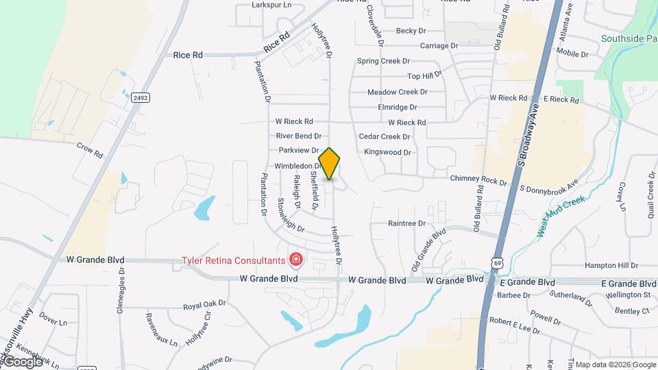 5823 Hollytree Dr Map and Location Details