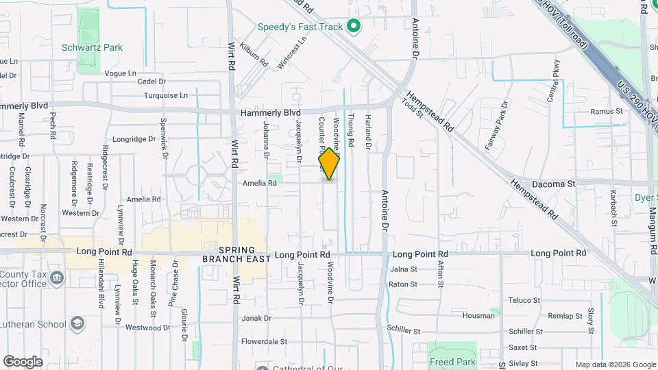7609 Amelia Rd Mapa y Detalles de la Ubicación