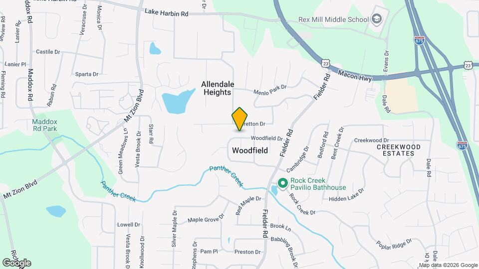 2938 Woodfield Dr Mapa y Detalles de la Ubicación