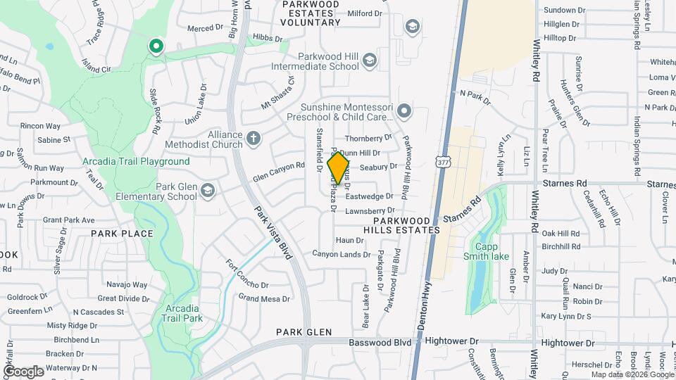 7716 Parkwood Plaza Dr Mapa y Detalles de la Ubicación