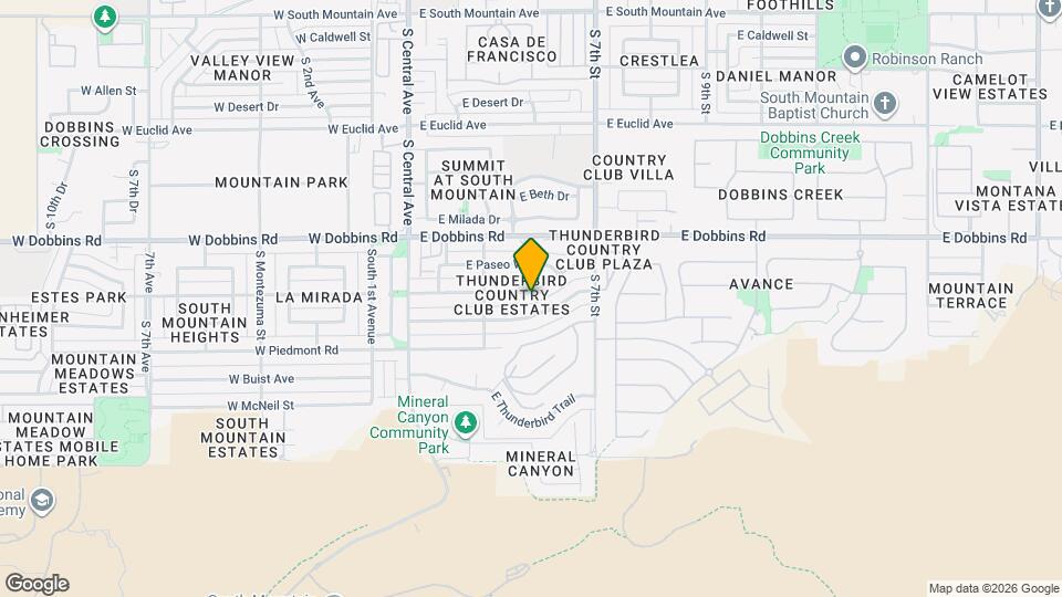 347 E La Mirada Dr, Unit 411 Map and Location Details