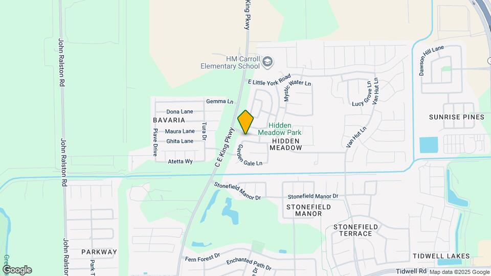 12411 Meadow Frost Ln Map and Location Details