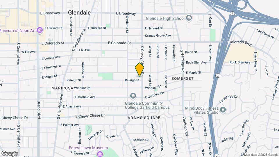 1137 Raleigh St Map and Location Details