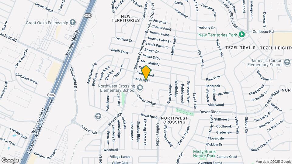 9916 Ardash Ln Map and Location Details