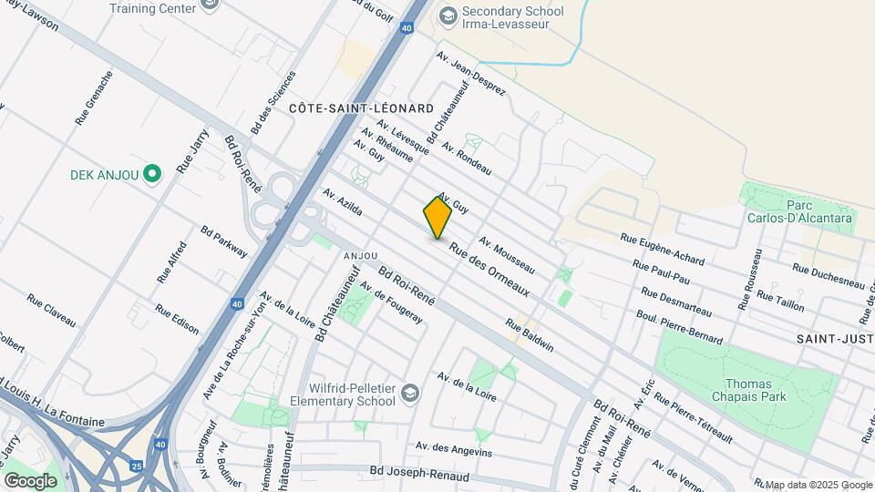 7360 Des Ormeaux Av Map and Location Details