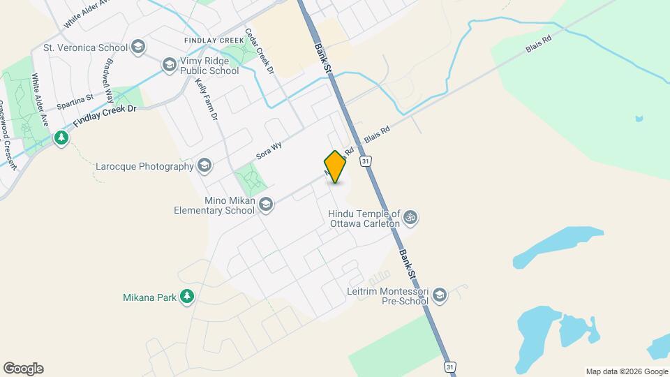 1018 Cedar Creek Dr Map and Location Details