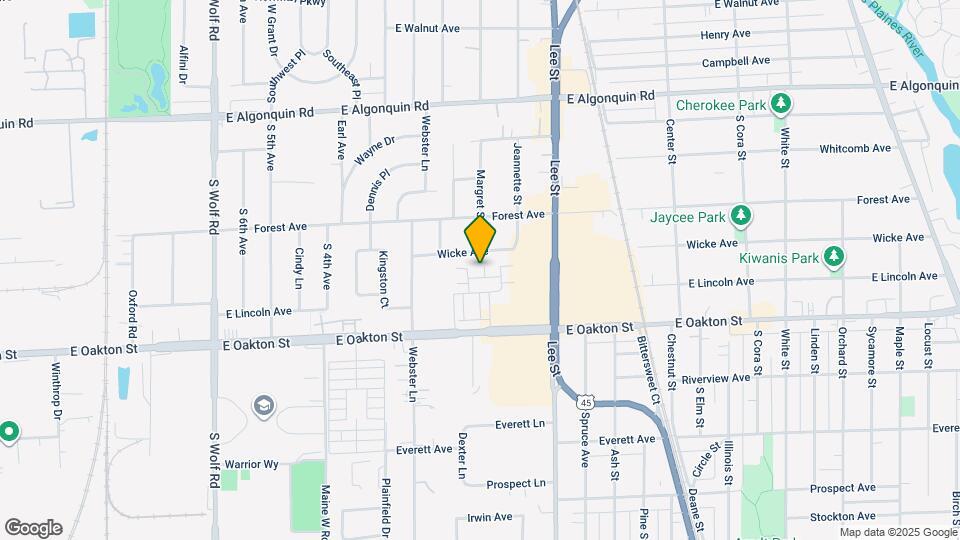 1488 Blaine St Map and Location Details