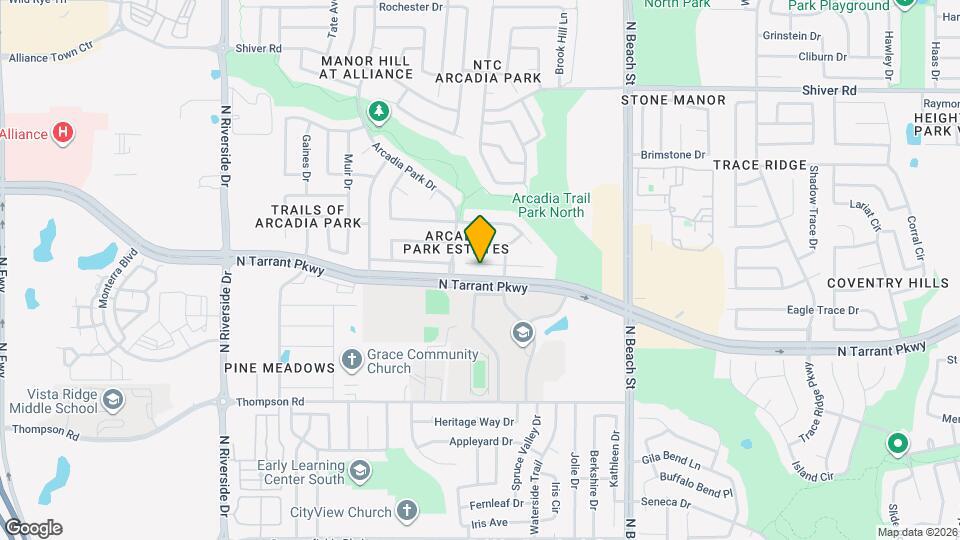 4216 Cave Cove Ct Map and Location Details