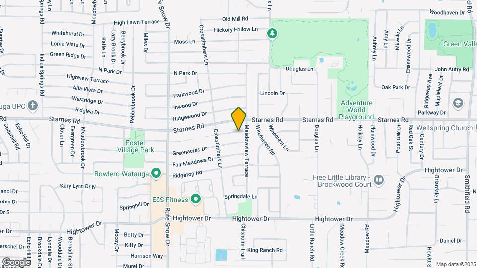 6824 Shadydale Dr Map and Location Details