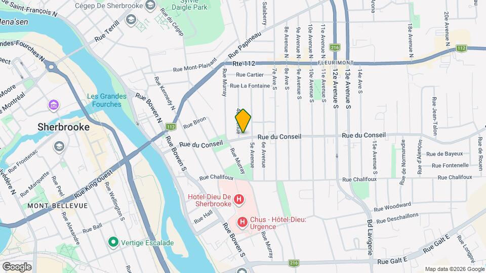 459 Du Conseil Rue Map and Location Details