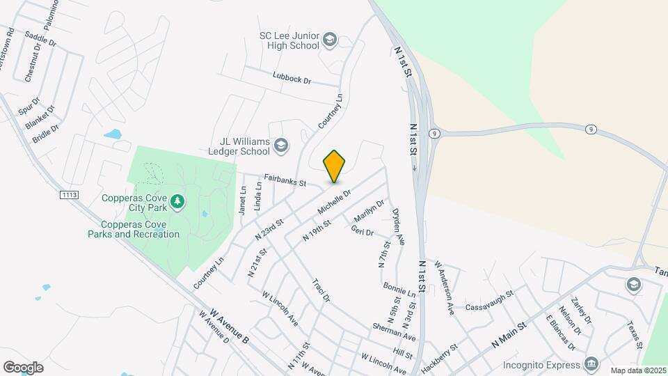 906 N 23rd St Map and Location Details