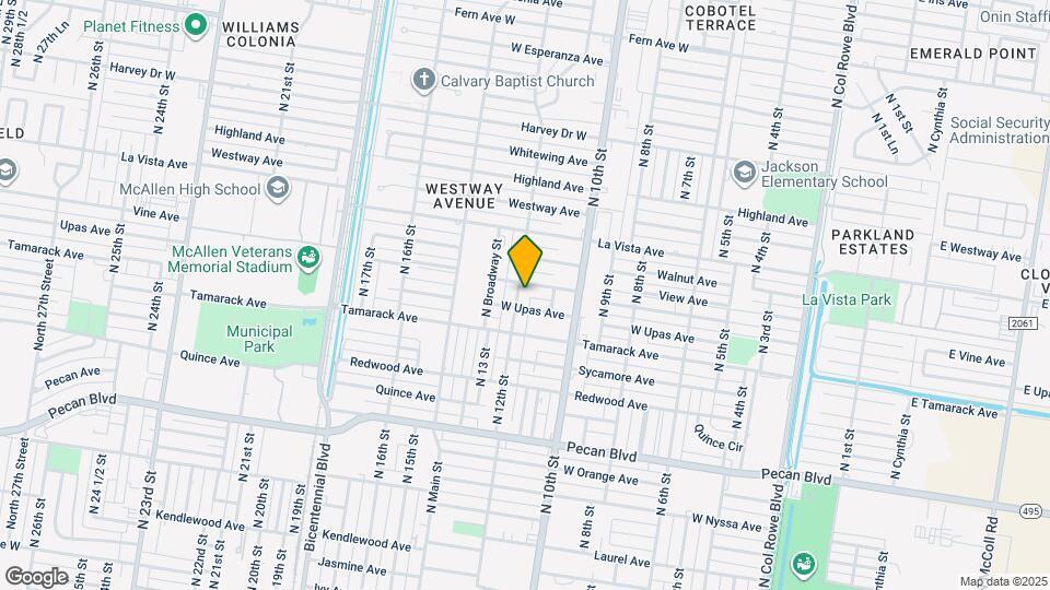 2110 N 12th St Map and Location Details
