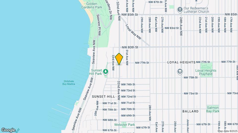 7549 32nd Ave NW Map and Location Details